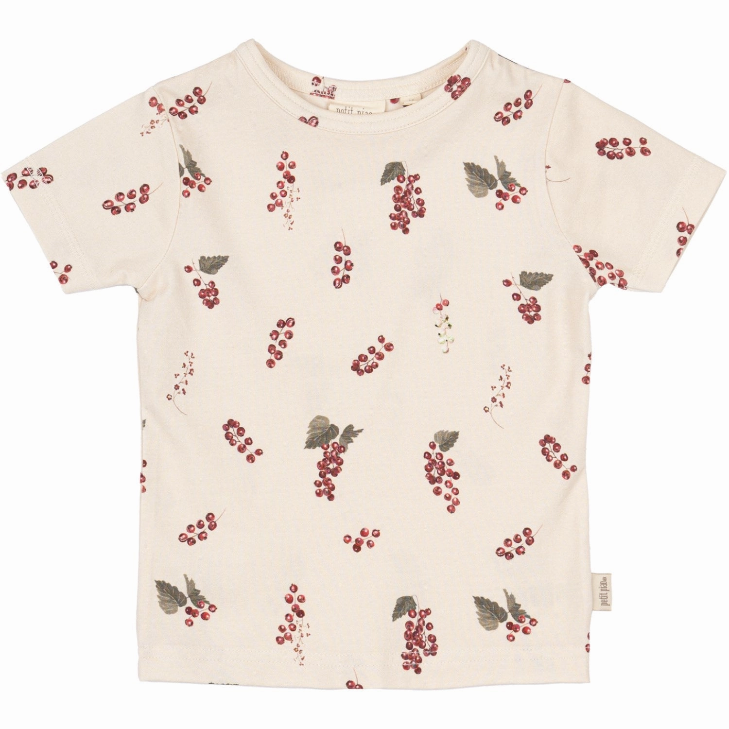 light layering waterproof Petit Piao Berry T-Shirt S/S Printed