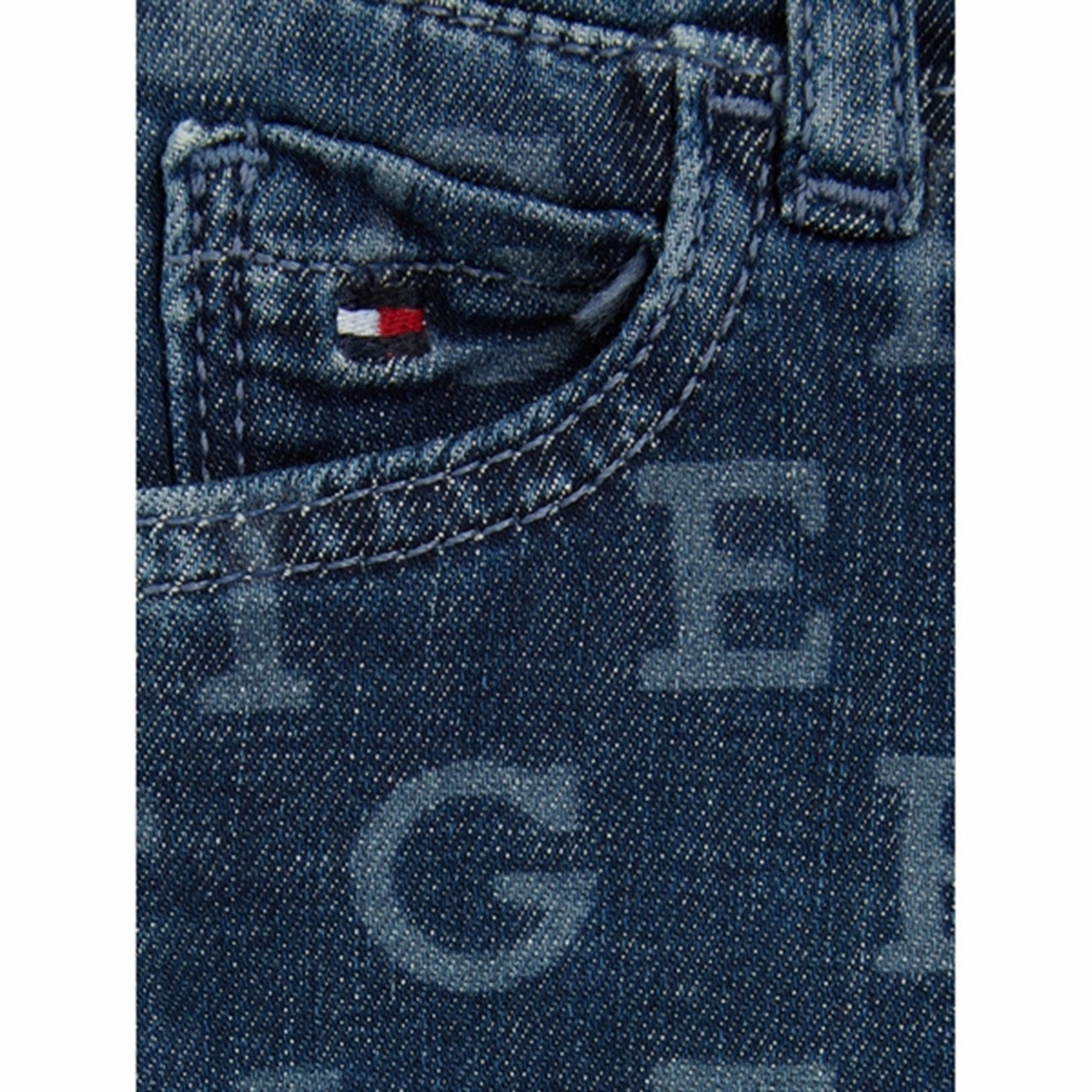Core Look Lightweight Denim Tommy Hilfiger Baby Denim Pants Denim Medium