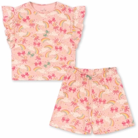 Konges Sl?jd Rainbow Bow Lin Frill Set Gots Perfect for Workouts