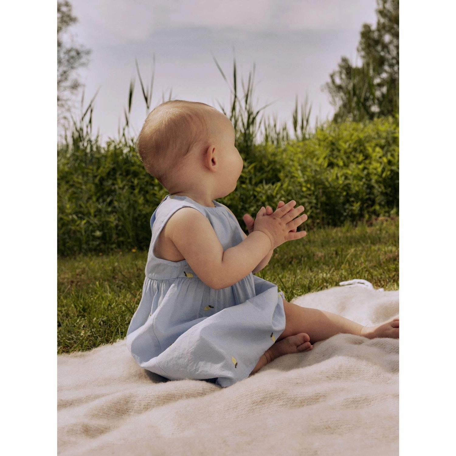 Subtle Texture Name It Serenity Lemon Derilla Spencer Dress