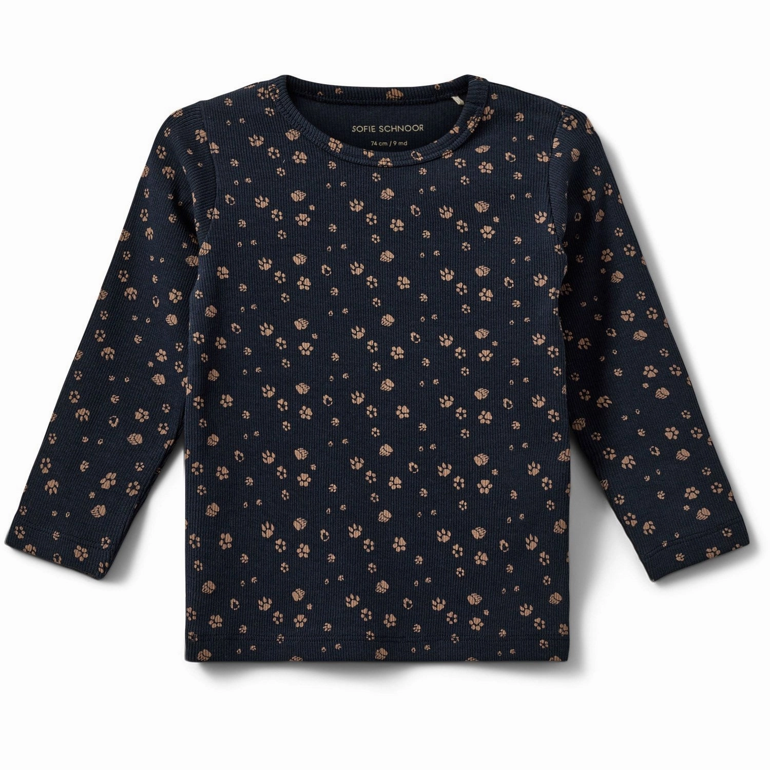 Bold Pattern Wrinkle-Resistant Sofie Schnoor Dark Blue Blouse