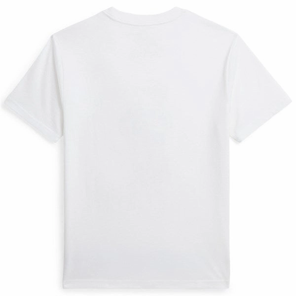 Relaxed Fit Moisture Control Fabric Polo Ralph Lauren Boy T-Shirt Bear White