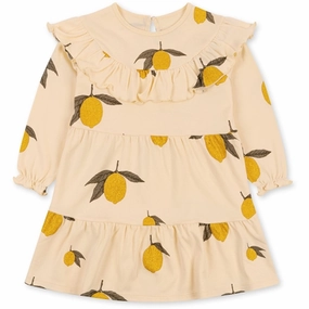 Wrinkle-Free-Finish Konges Sl?jd Mon Grand Lemon Glitter Malli Glitter Dress