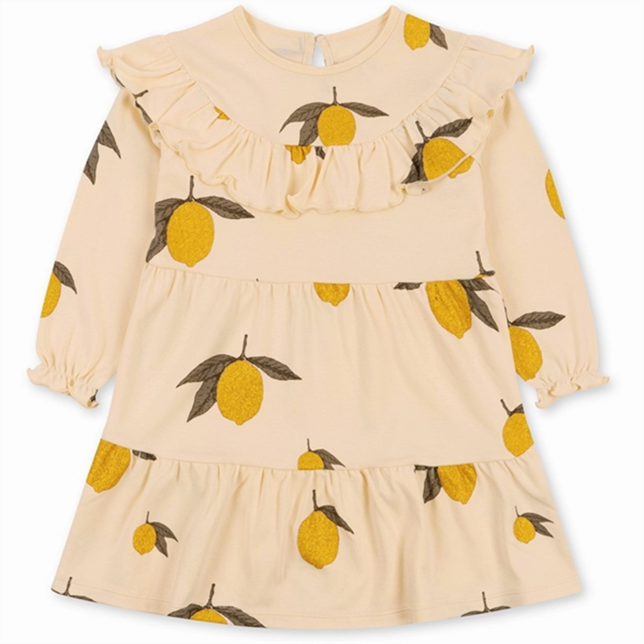 Wrinkle-Free-Finish Konges Sl?jd Mon Grand Lemon Glitter Malli Glitter Dress