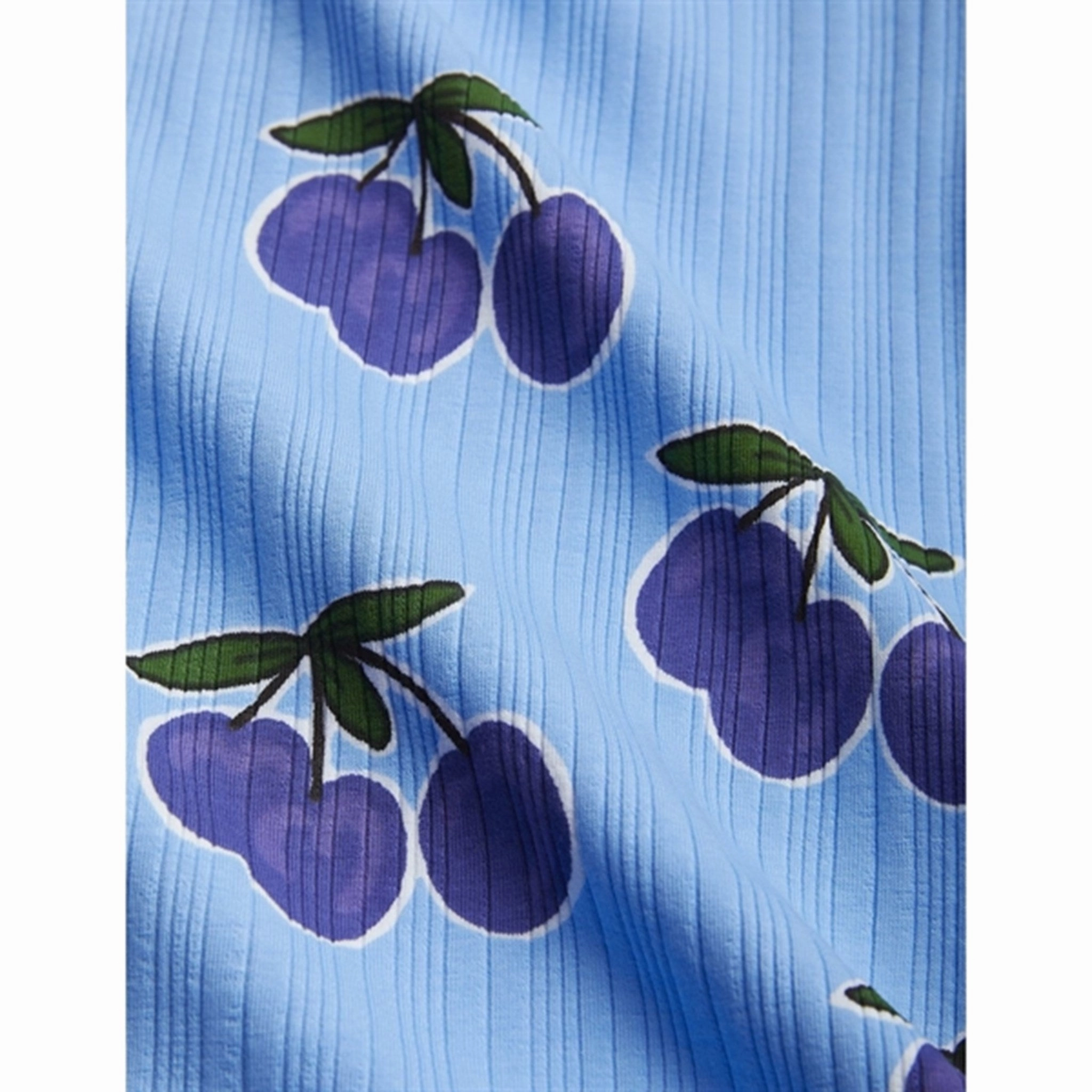 Seasonal Collection Mini Rodini Plum Aop Blouse Blue