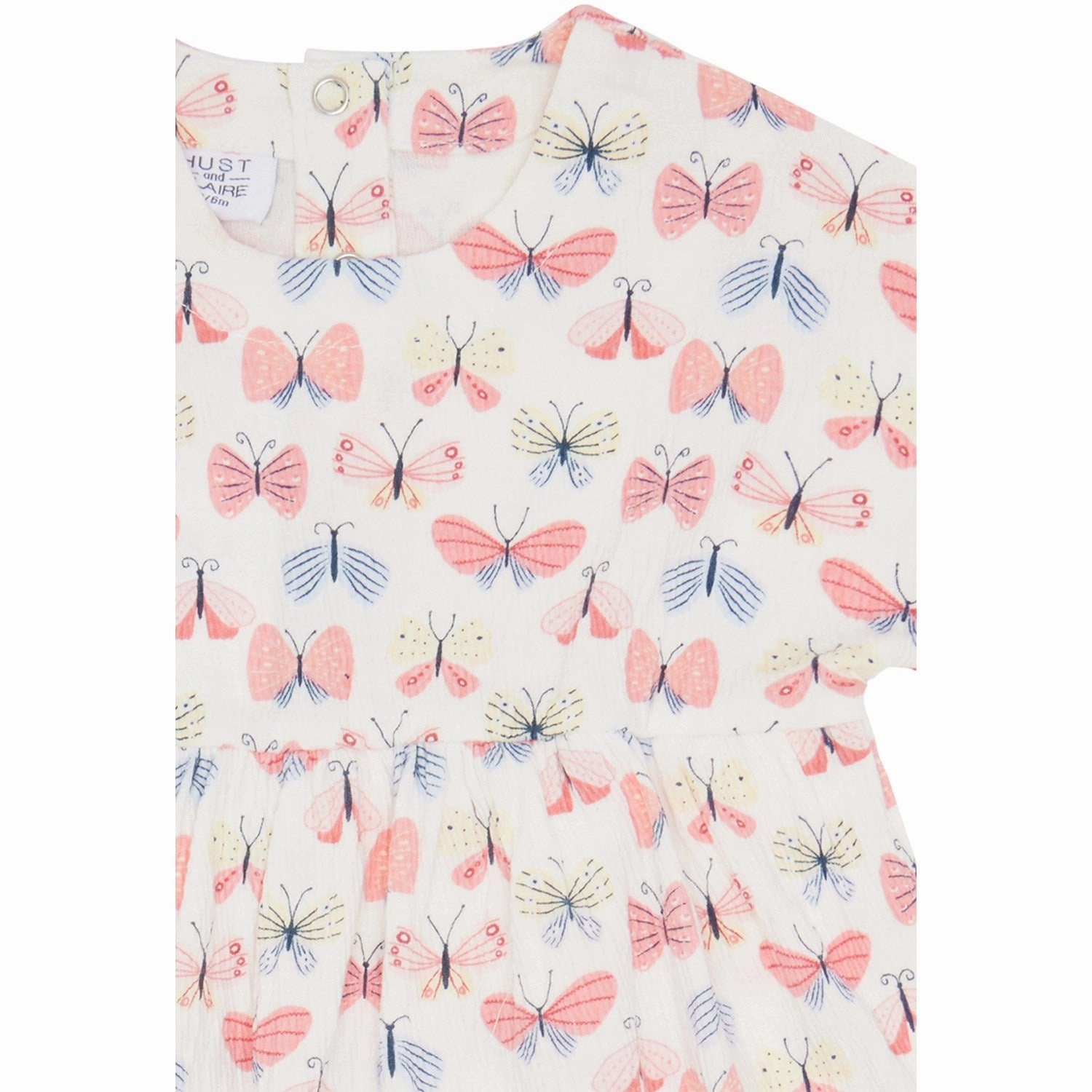 Hust & Claire Ivory Kaja Dress Lightweight Comfort Simple Ease