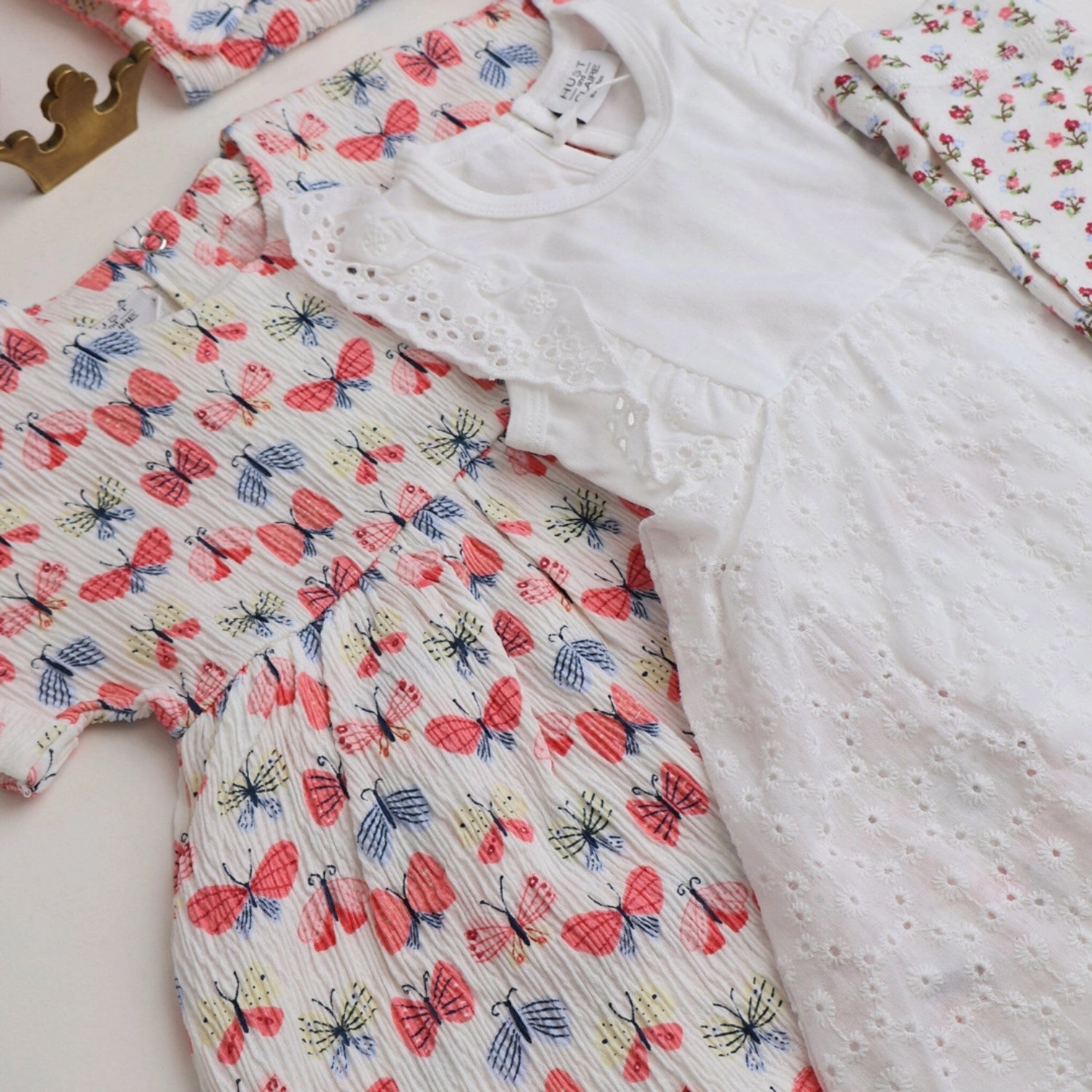 Hust & Claire Ivory Kaja Dress Timeless Comfort Wear