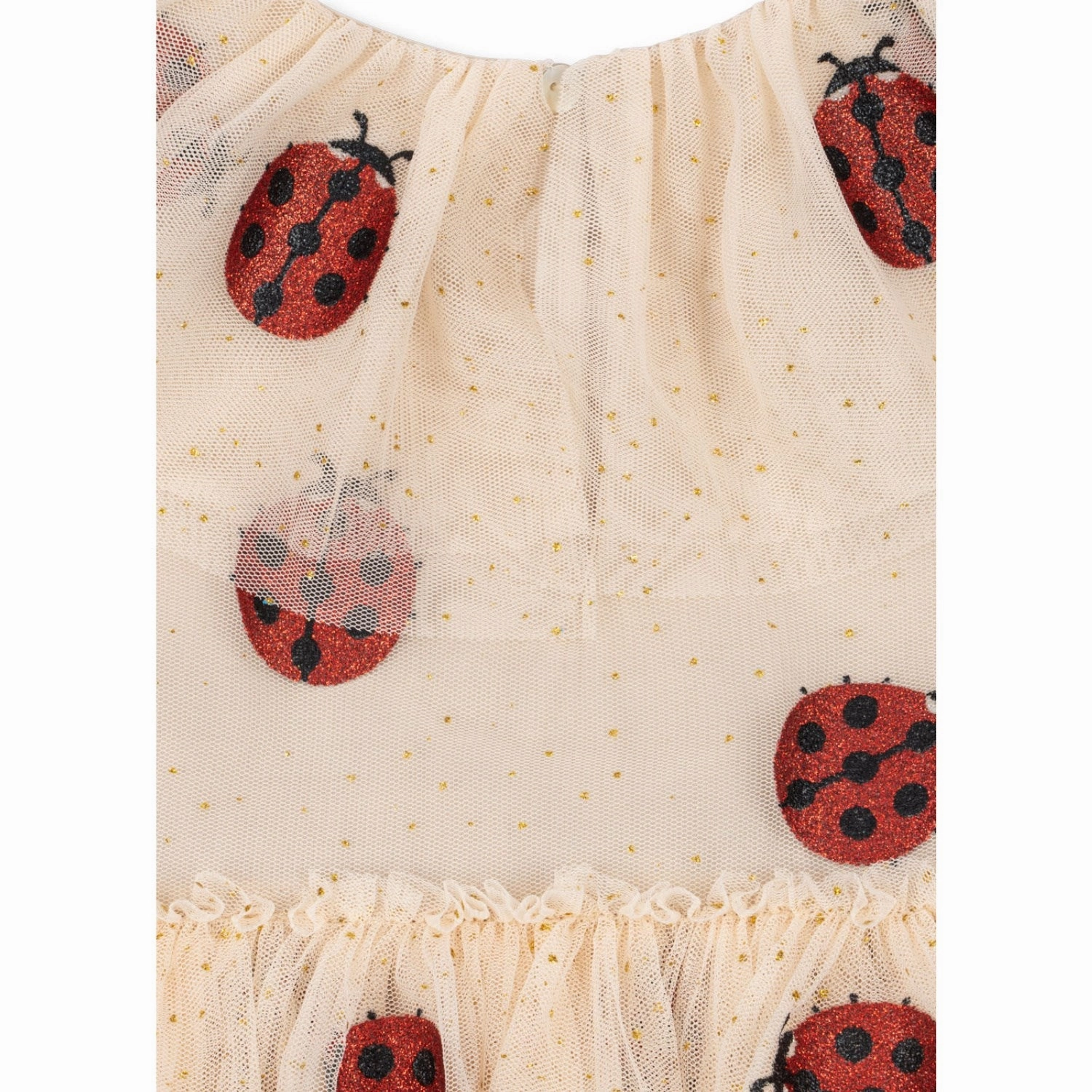 Konges Sl?jd Ladybug Glitter Fayette Dress Flattering Fit