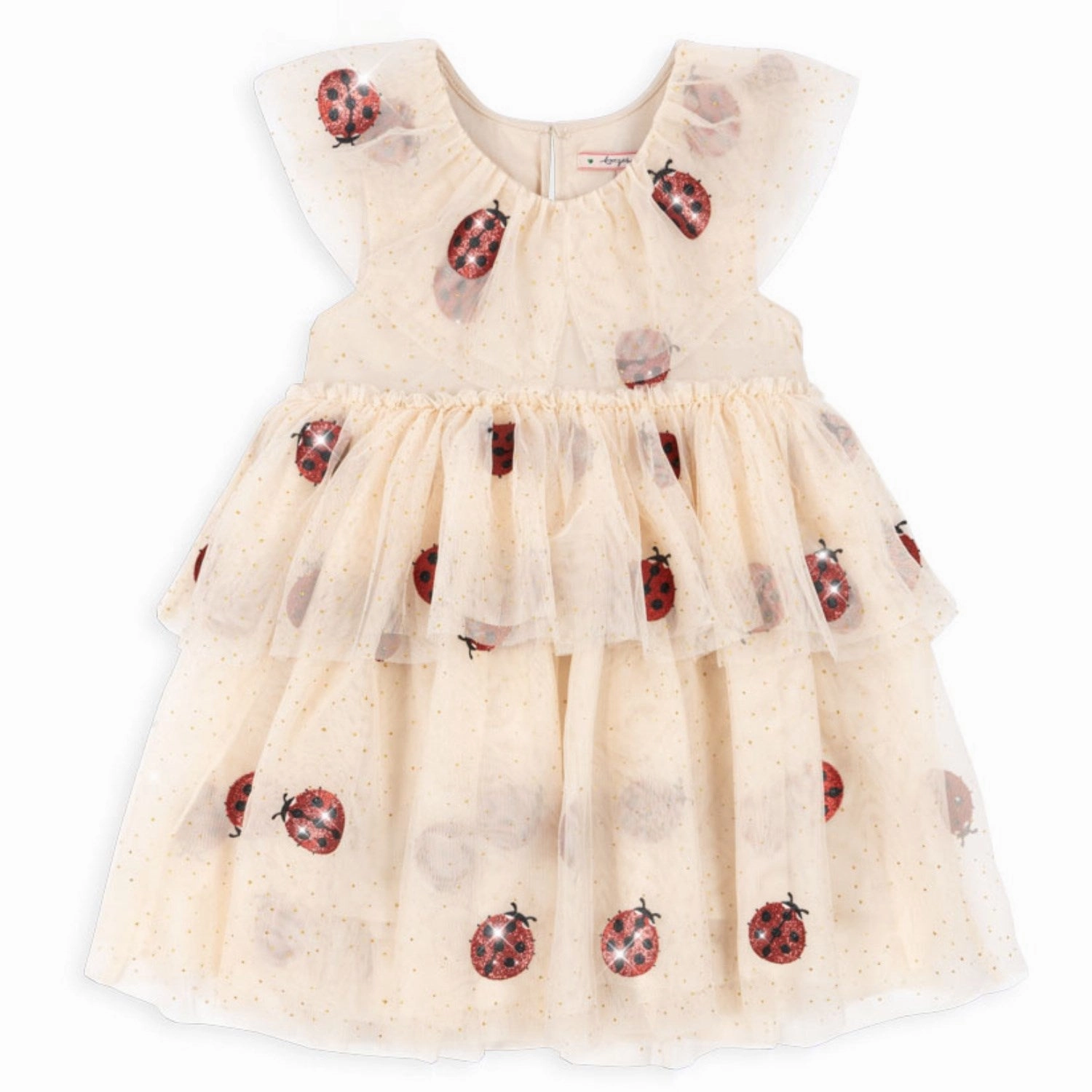 Flare Hem Art Soul Konges Sl?jd Ladybug Glitter Fayette Dress