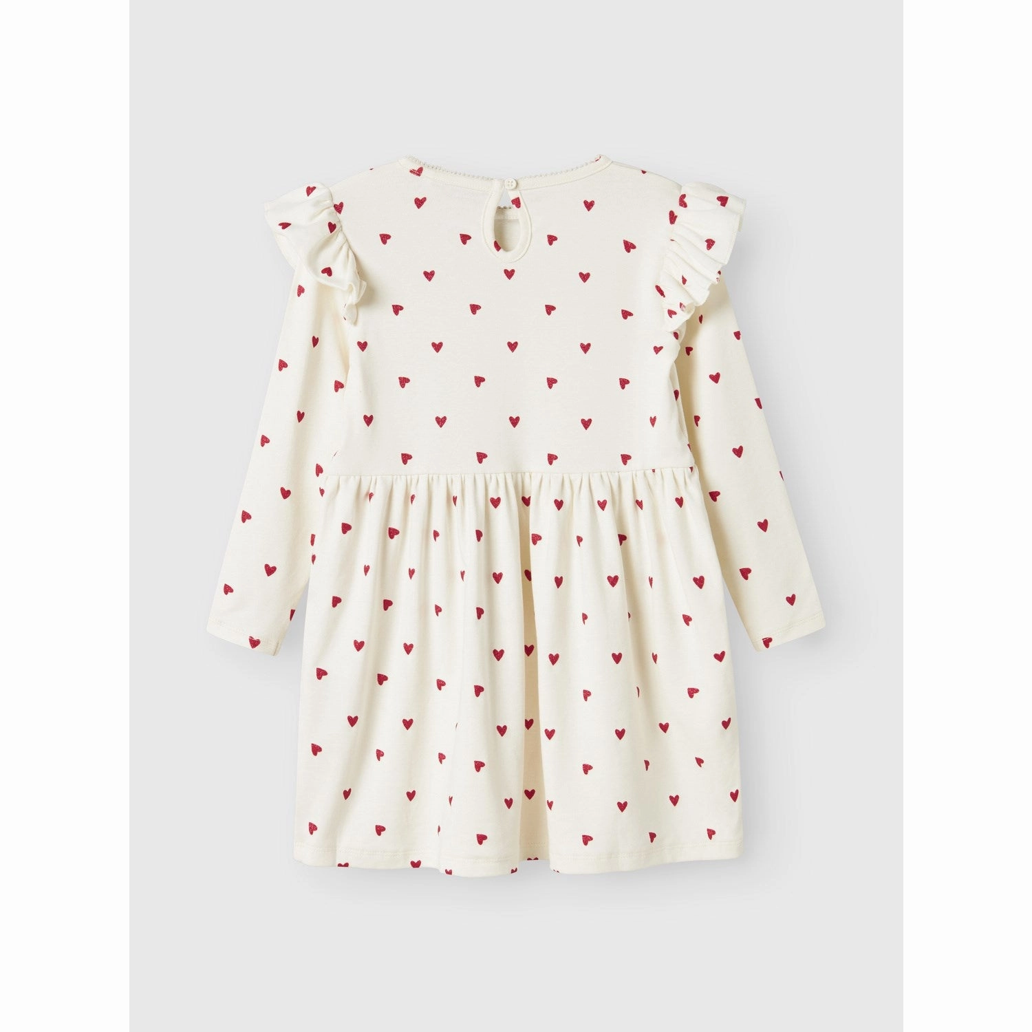 Mesh Soft Name It Cloud Dancer Dheart Dress