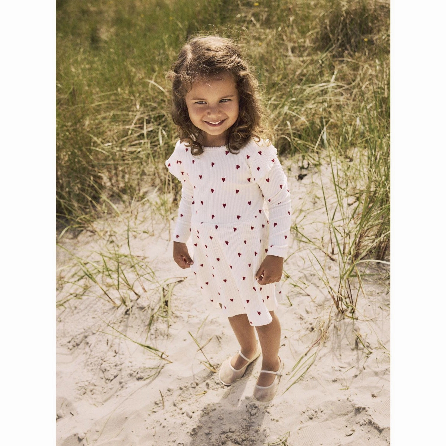 Name It Cloud Dancer Dheart Dress Clean Lines