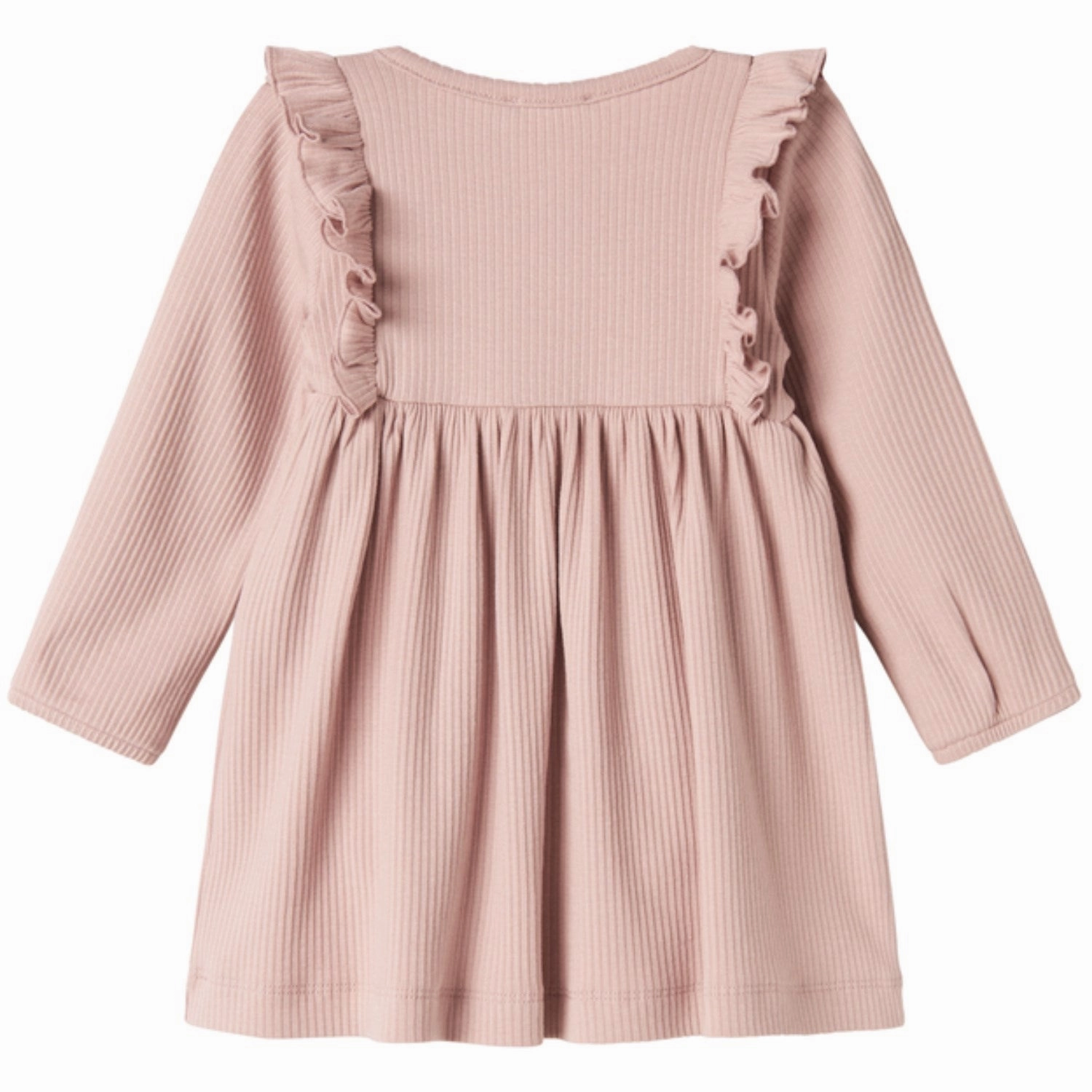 Chilly Weather Comfort MarMar Modal Faded Rose Rosa Frill Dress