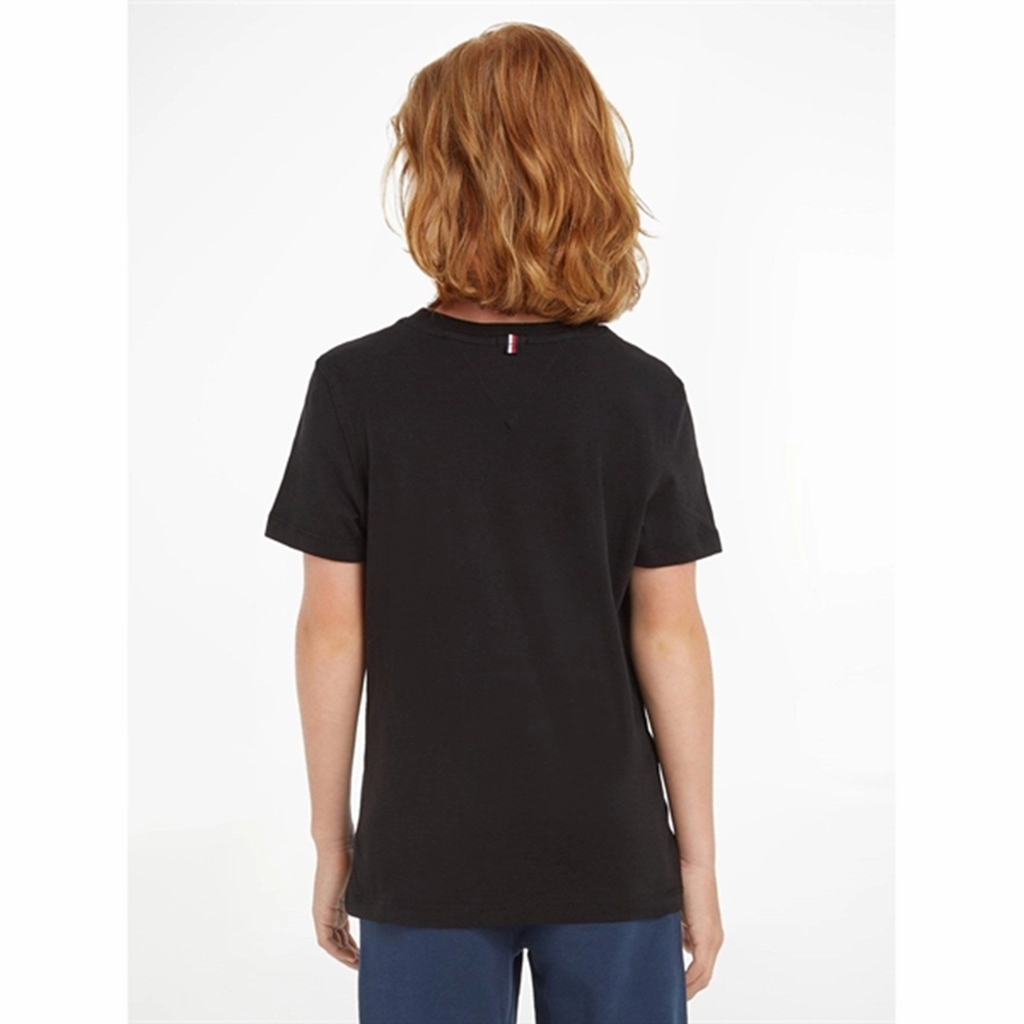 Travel Style Trend Tommy Hilfiger Boy Basic CN T-Shirt Meteorite