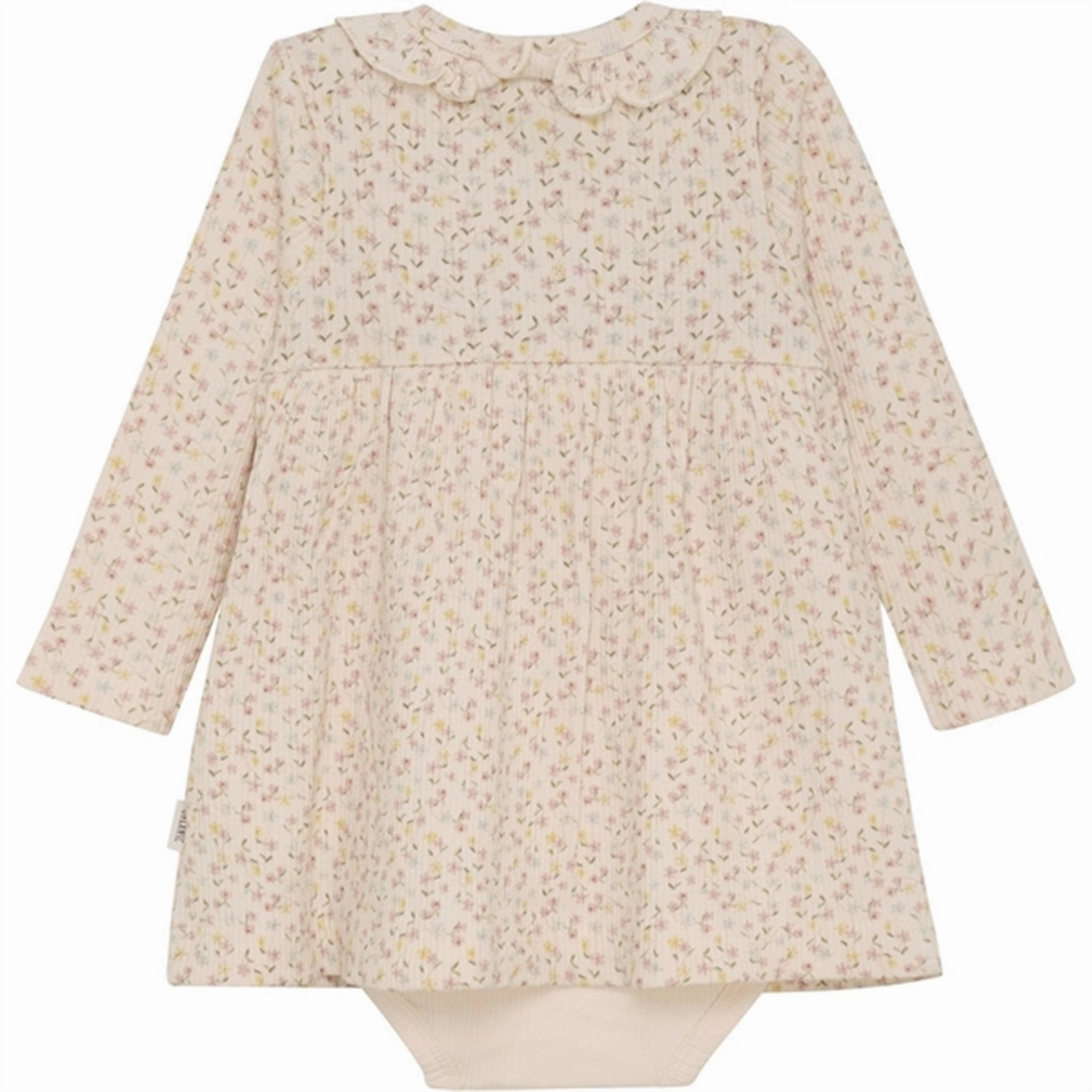 City Flow Minymo Pink Champagne Kjole AOP Rib