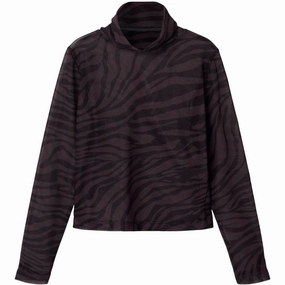 Trendy Look Tailored Cut Name It Black Zebra Sinna Blouse