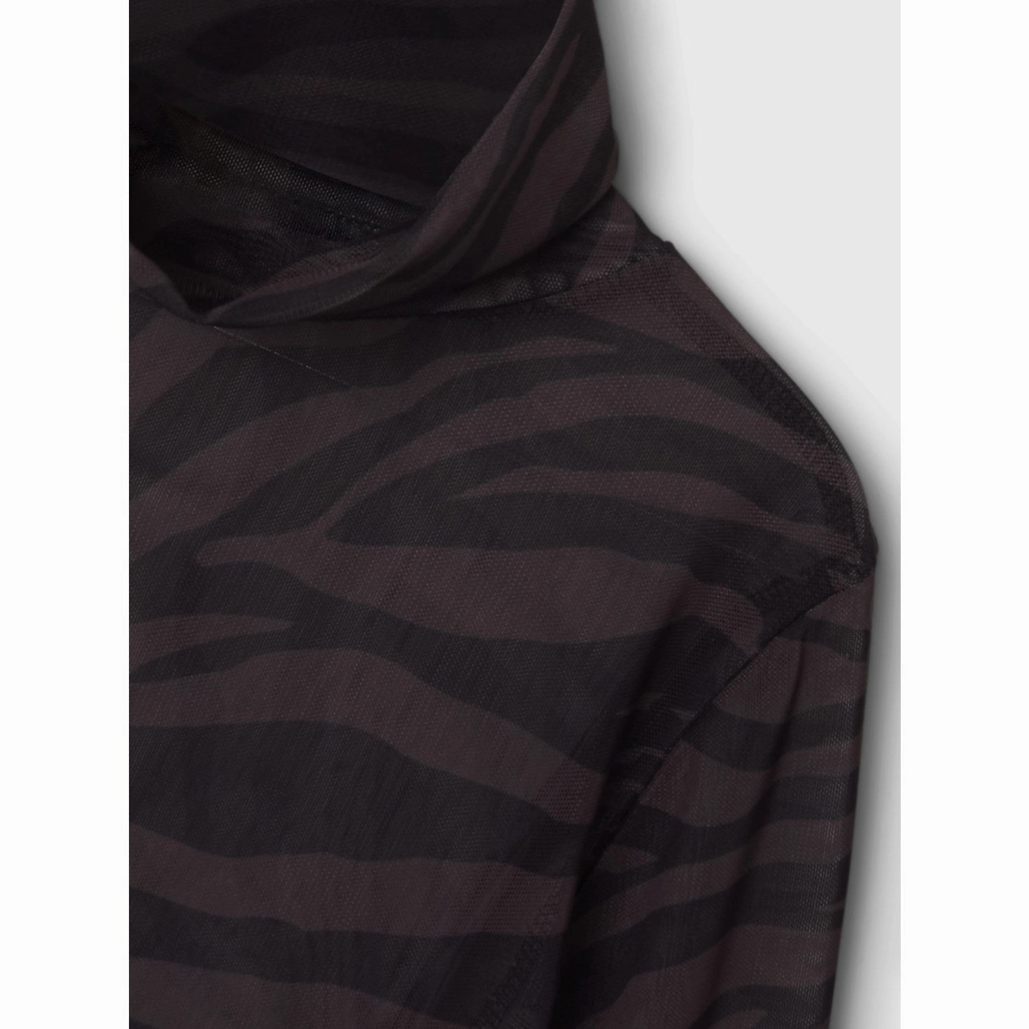 Name It Black Zebra Sinna Blouse All Day Comfort Tech