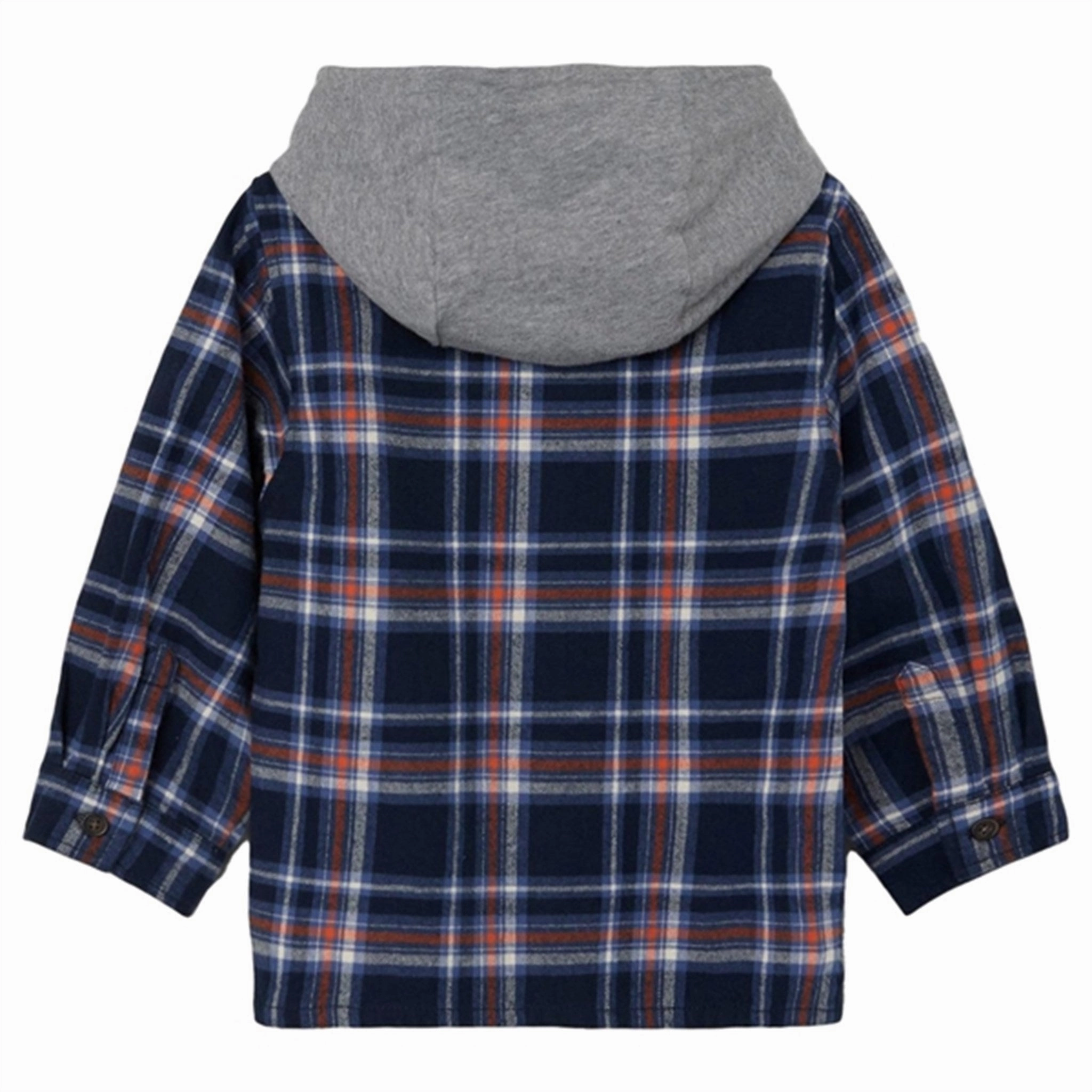 Comfort Fit Name it Dark Sapphire Batin Shirt Blouse With Hood