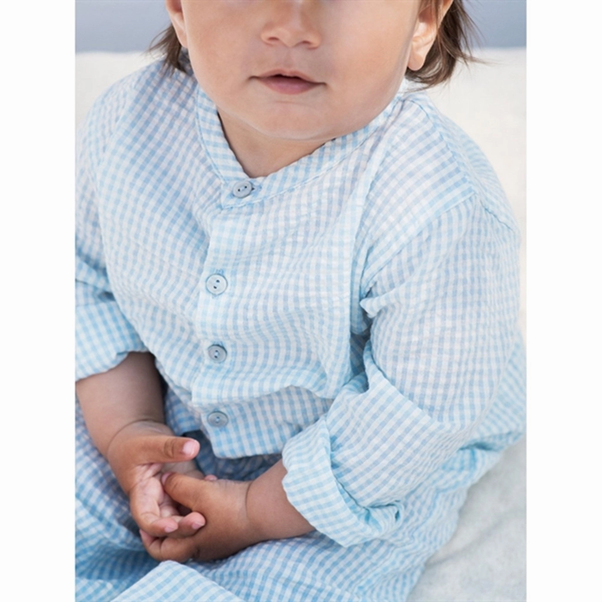 Fashion staples Easy Styling Serendipity Aquachecks Baby Shirt