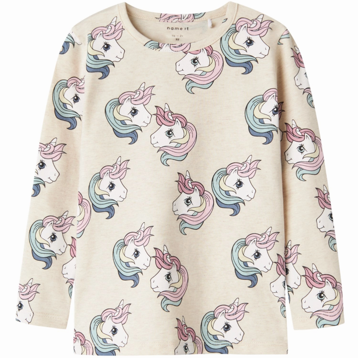 Name It Peyote Melange Simone My Little Pony Blouse Everyday Essential Trendy Vibes