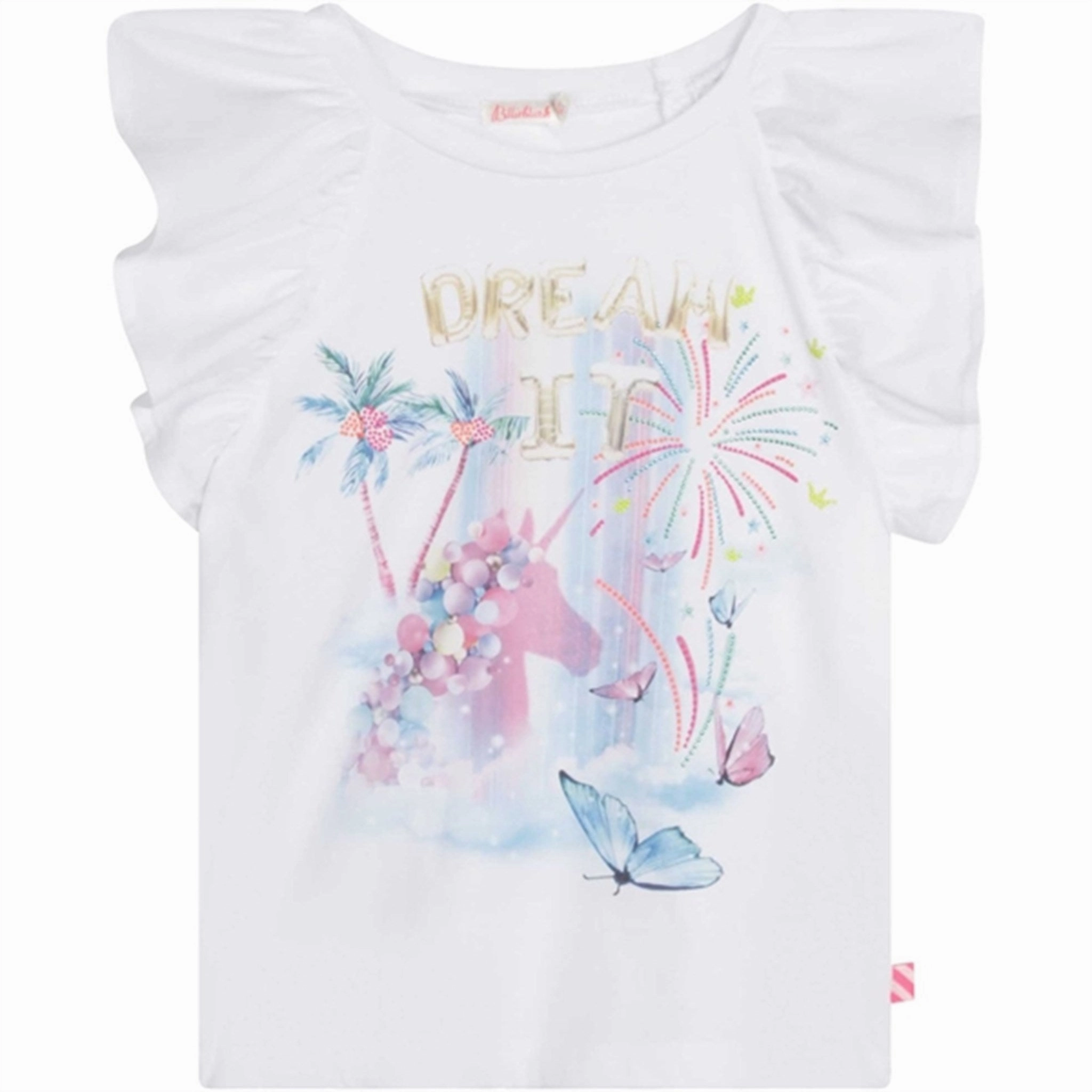 Outdoor Trend Vintage Look Billieblush T-shirt White