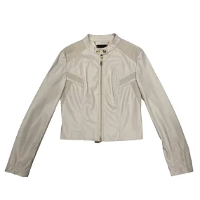 Rugged Comfort Strategy Relish giubbino effetto pelle da donna con collo coreano Ambrose RDP2405011001 betulla