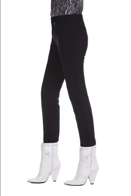 Lined interior Casual Comfort Relish Panta Pablita Sigaretta con tasche RDP2207006028 black