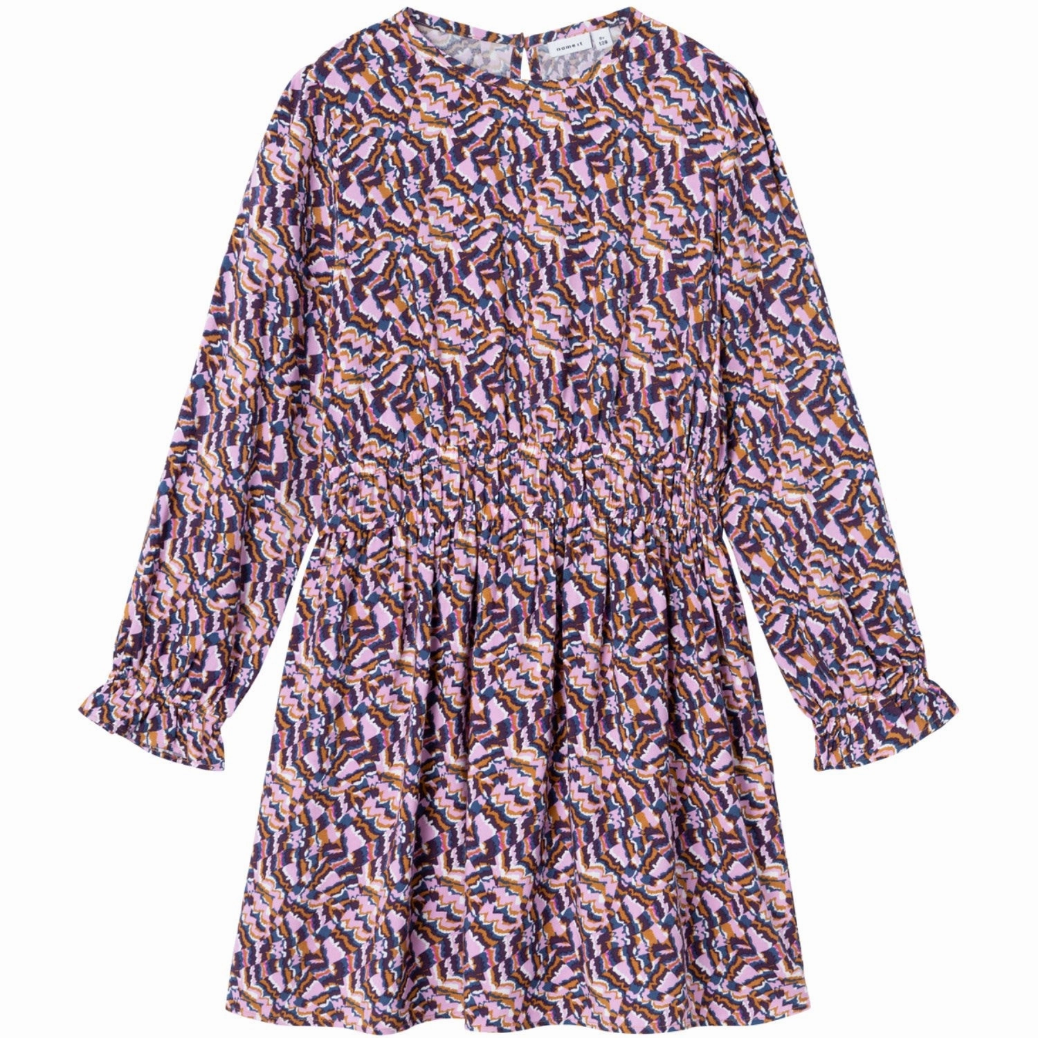 Name It Pastel Lavender Killa Dress Natural Texture Inclusive Fit