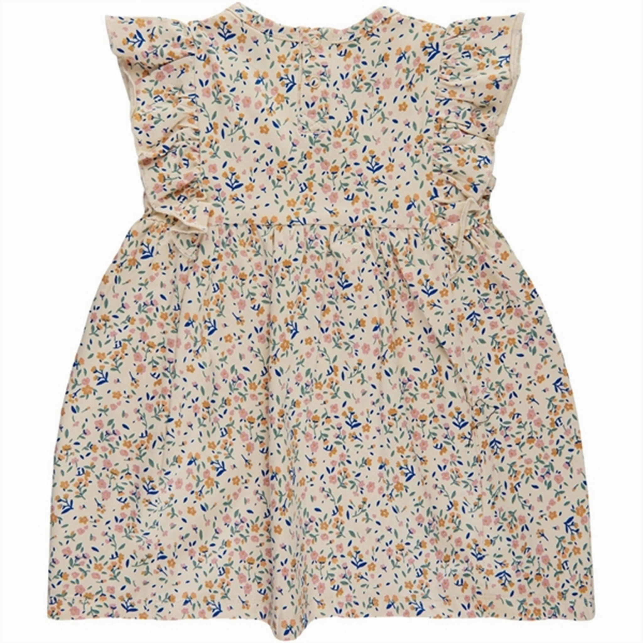 Everyday Movement Day Fit THE NEW Siblings White Swan Tiny Flower AOP Geraldine Dress
