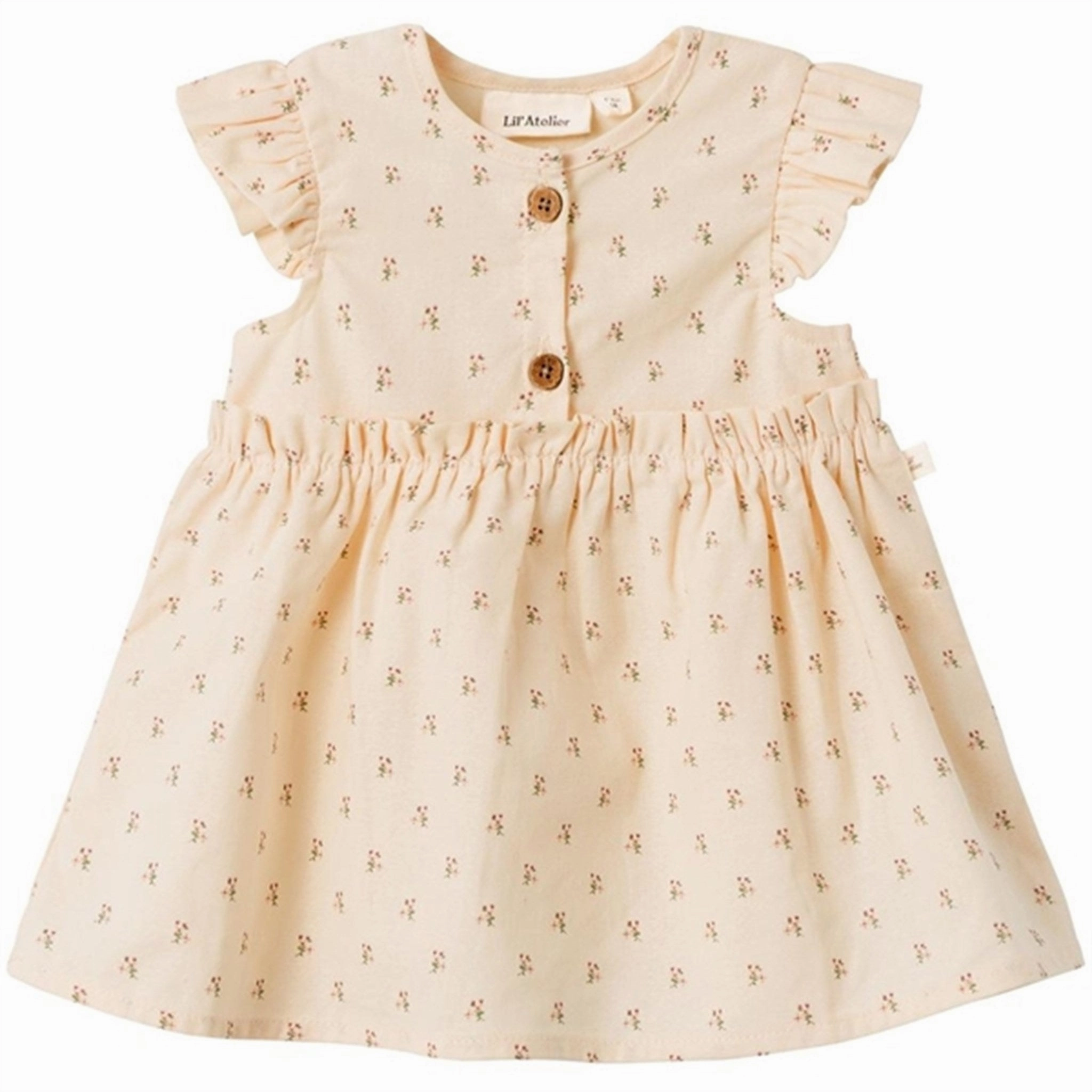 Lil'Atelier Turtledove Famaja Dress Weekend Feel Breathable Comfort