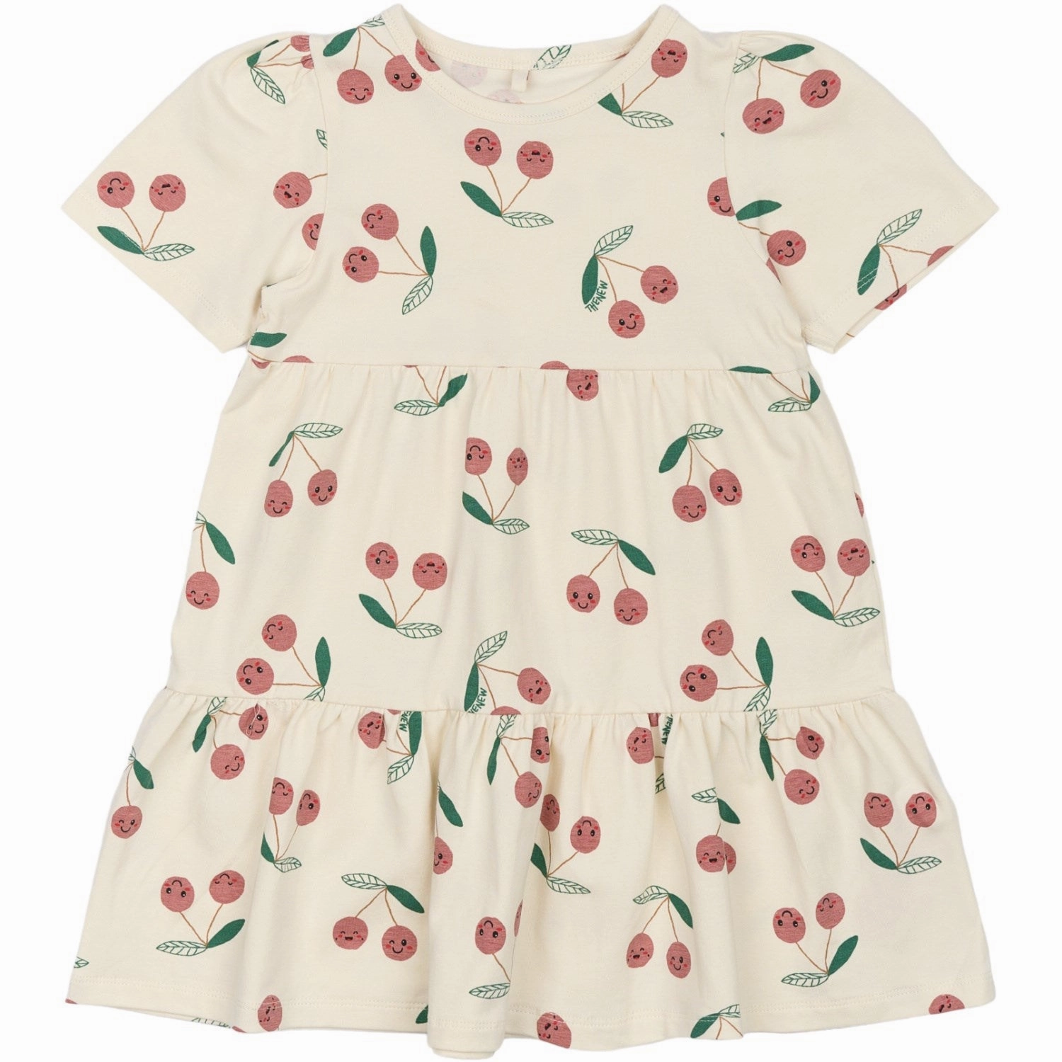 Relaxed Comfort Look Playful touch THE NEW Siblings White Swan AOP Olivia Dress