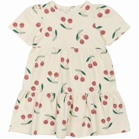 Relaxed Comfort Look Playful touch THE NEW Siblings White Swan AOP Olivia Dress