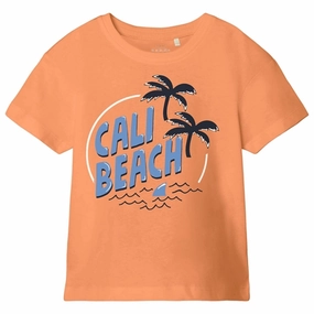 Name it Mock Orange Vogna Loose T-Shirt athletic style Breathable Look