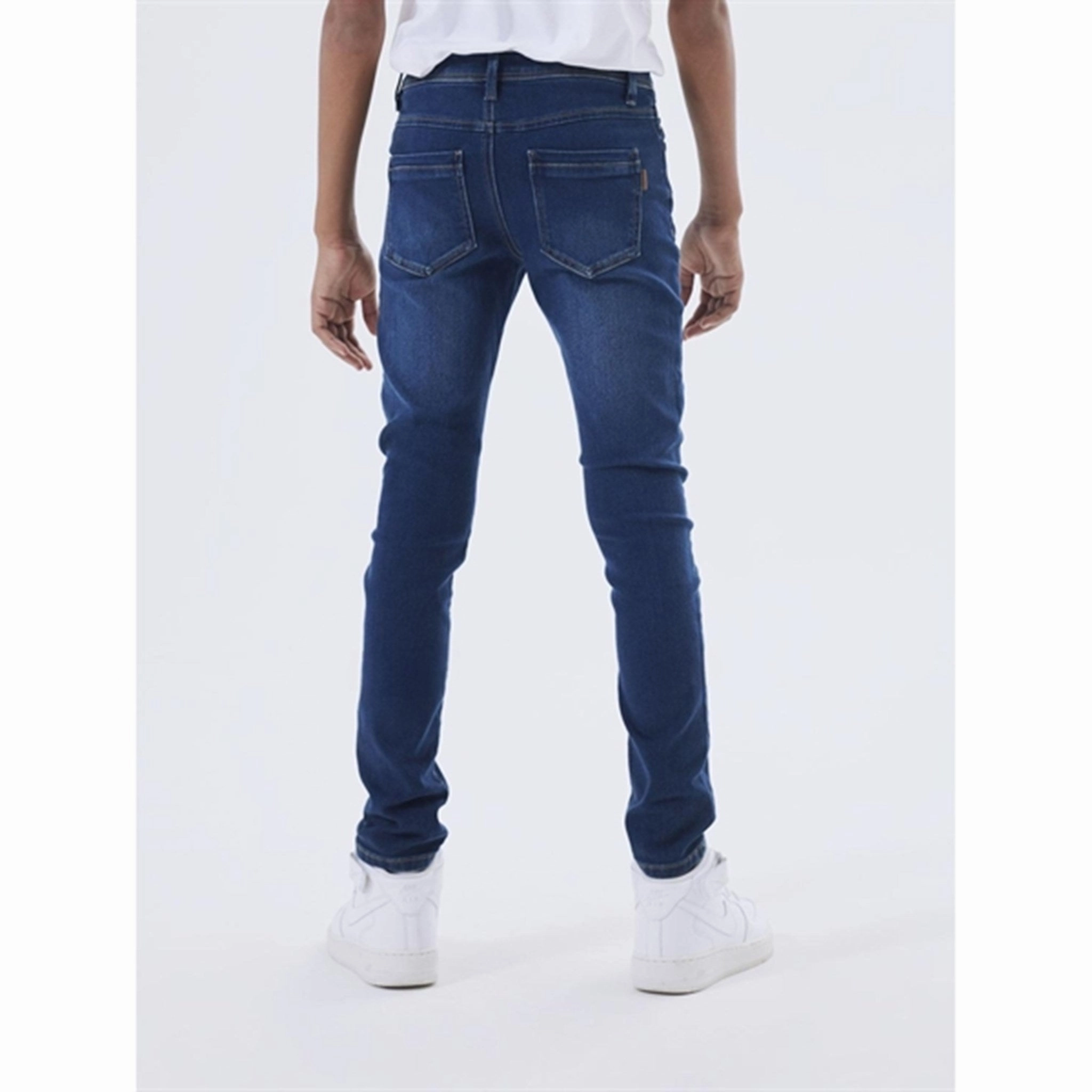 Name it Dark Blue Denim Silas Slim Jeans Noos Everyday Confidence Modern Vibes