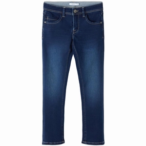 Name it Dark Blue Denim Silas Slim Jeans Noos Everyday Fashion Lover Parent Style Trend Setter