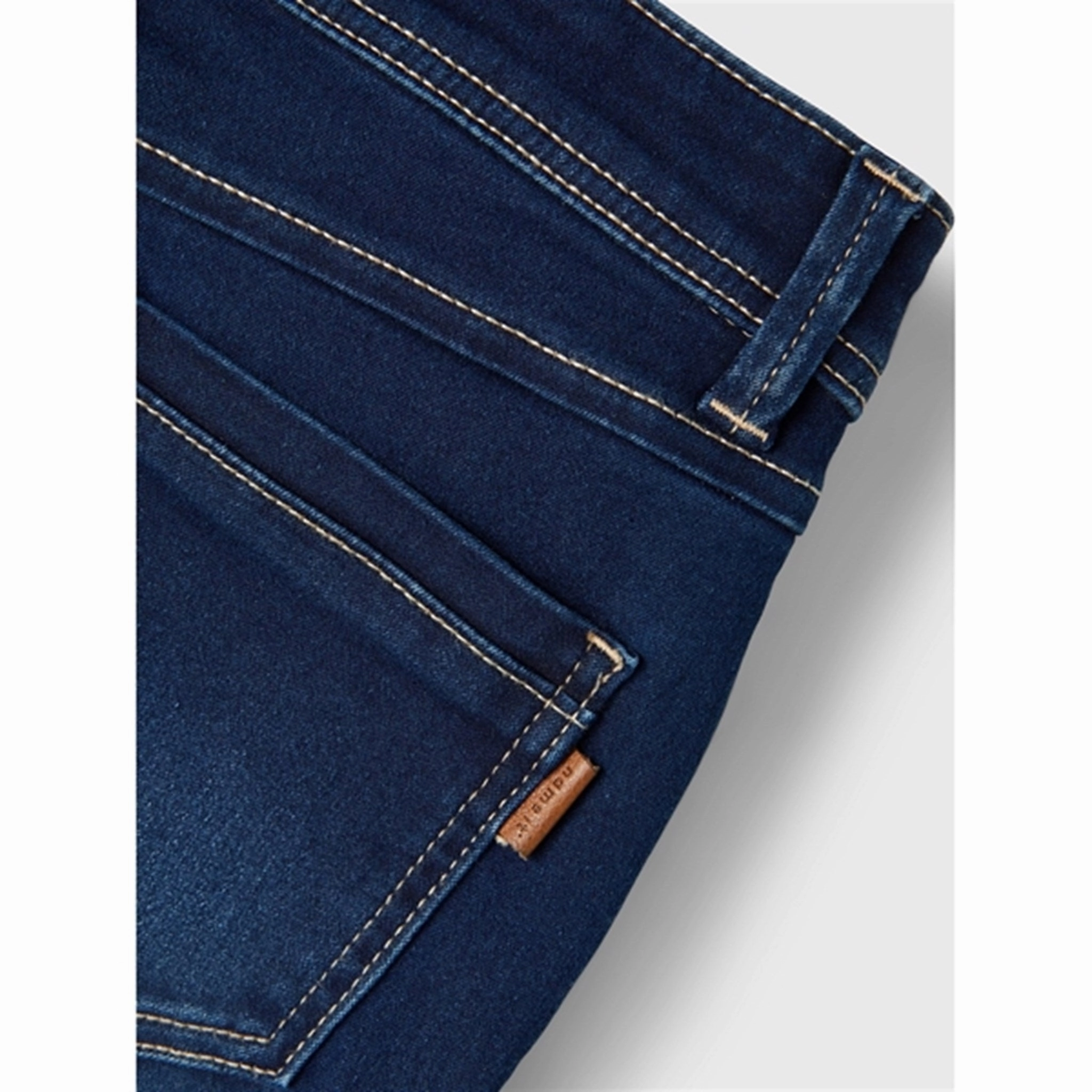 Name it Dark Blue Denim Silas Slim Jeans Noos Comfortable Outfit Shopping Day High Quality Weekend Style