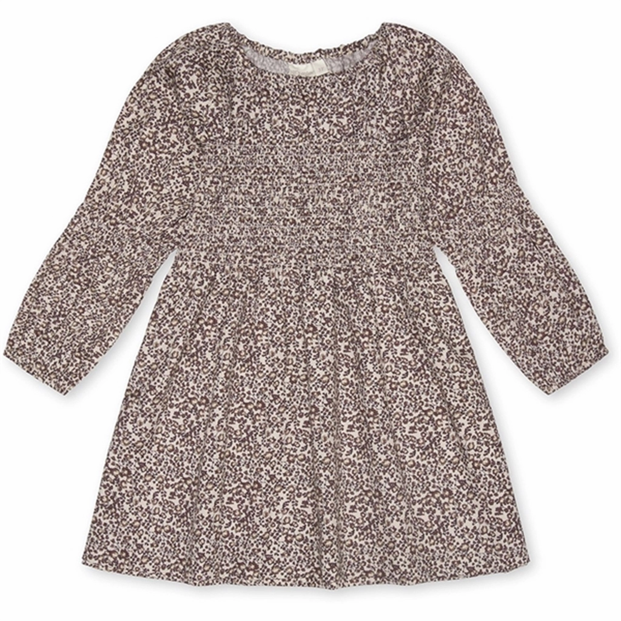 That's Mine Flores Red Brianna Dress Subtle-Print Cozy Look