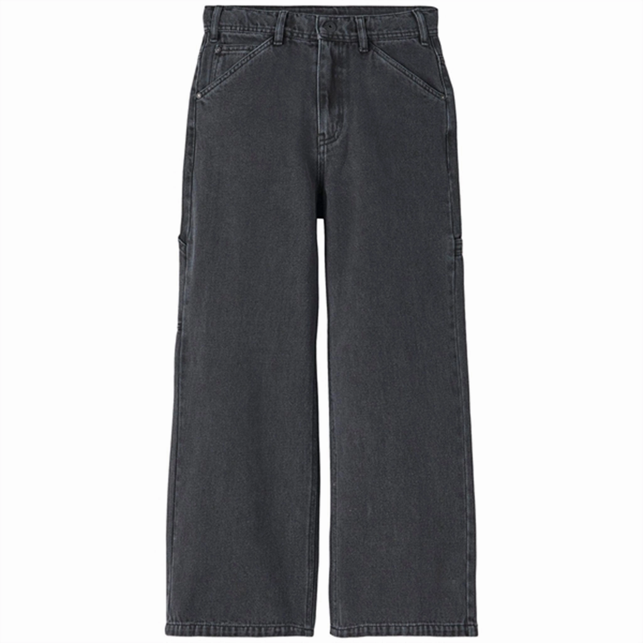 Basic Piece Name it Black Denim Ryan Straight Jeans