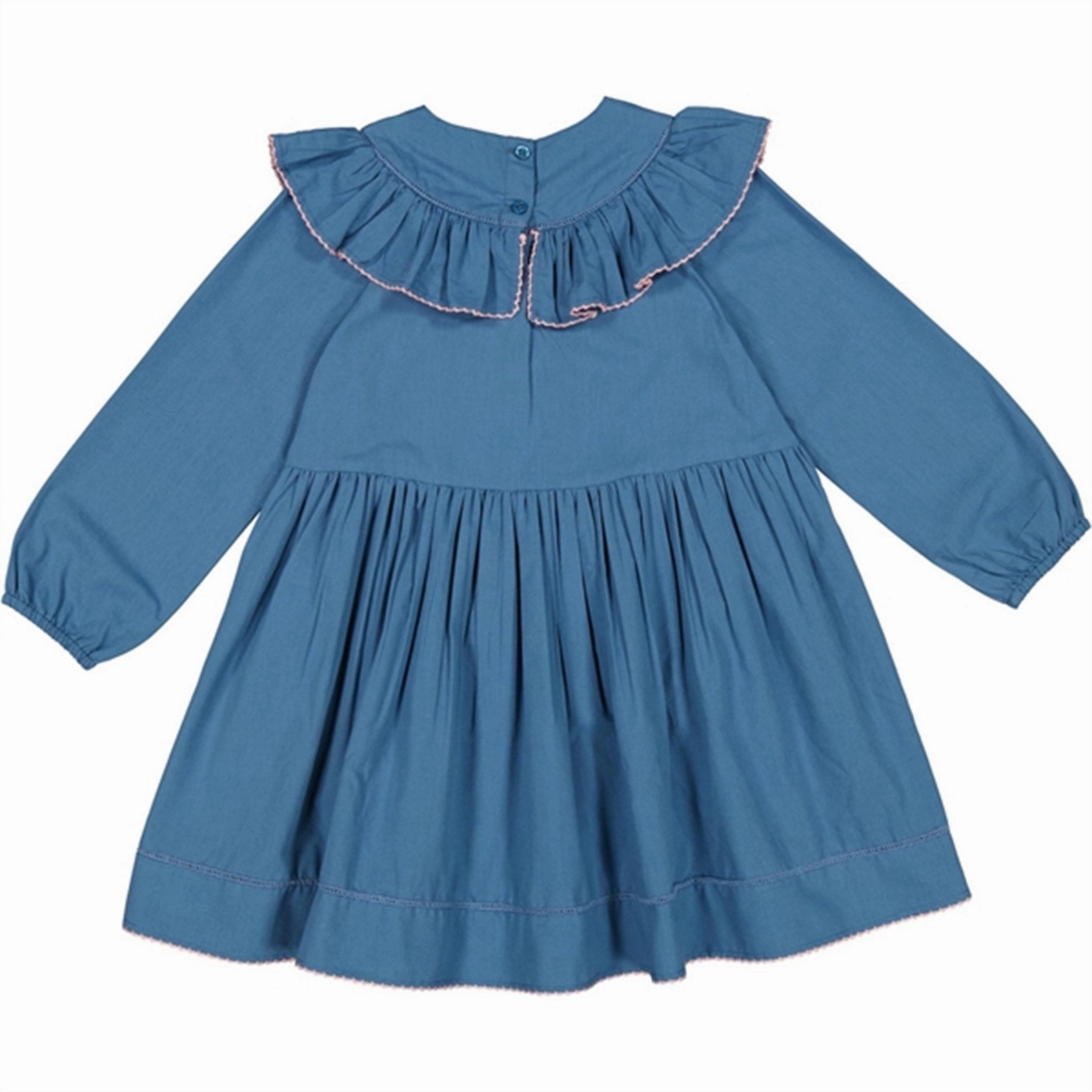 MarMar Teal Daljana Dress Stylish Fit Feminine off-the-shoulder gown