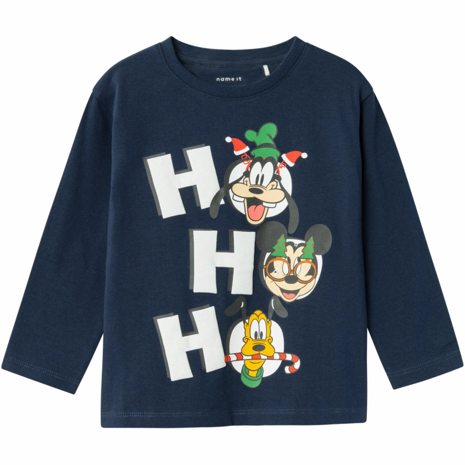 Name It Dark Sapphire Silas Mickey Mouse Regular Blouse Fashion-Forward