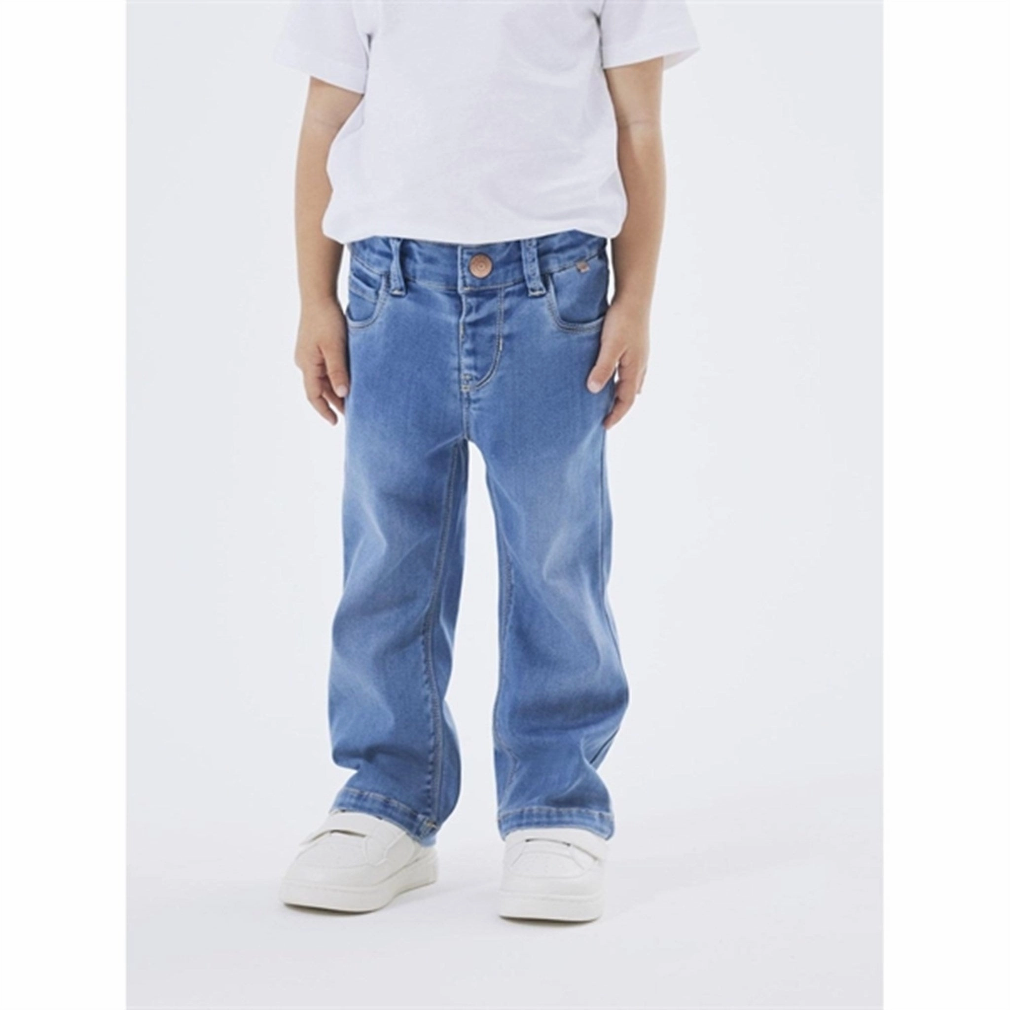 Name it Light Blue Denim Salli Bootcut Jeans Noos Day Off Fit