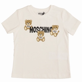 Soft and Stylish Moschino Optical White T-Shirt