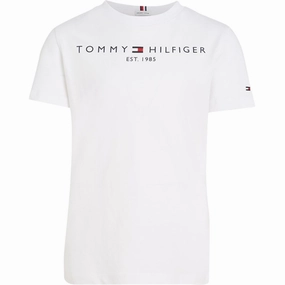 Tommy Hilfiger Essential T-Shirt White Fun and Relaxed