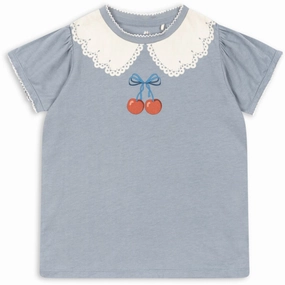 Konges Sl?jd Tradewinds Famo Puff Tee Gots Lightweight Comfort Affordable Fashion