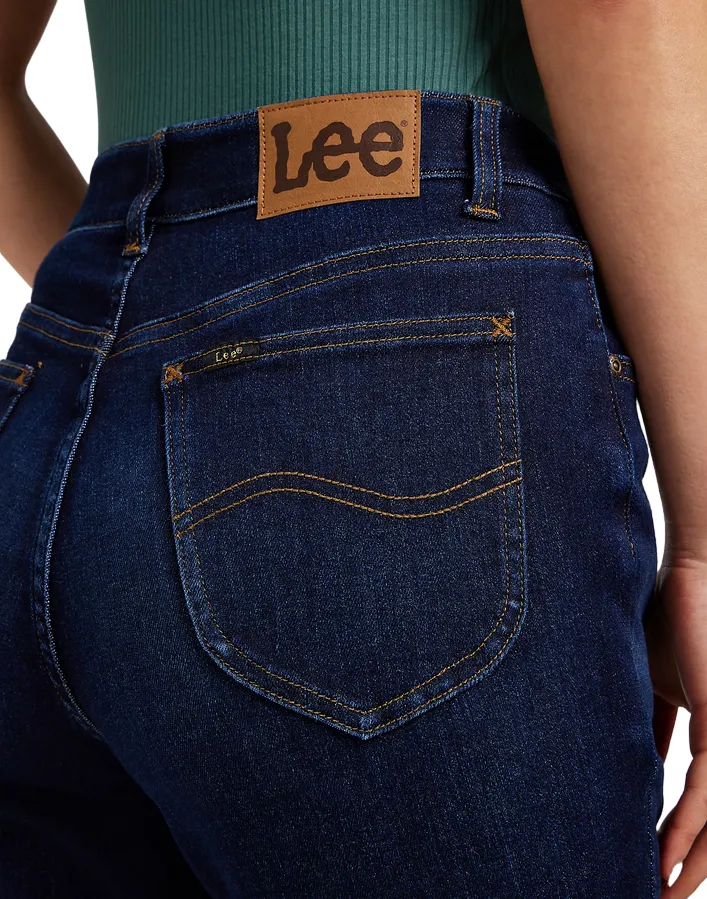 Lee pantalone jeans da donna a zampa Ultra Lux Comfort 112350781 blu scuro Reinforced Seams