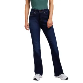 TaperedLeg RuggedDurability Lee pantalone jeans da donna a zampa Ultra Lux Comfort 112350781 blu scuro