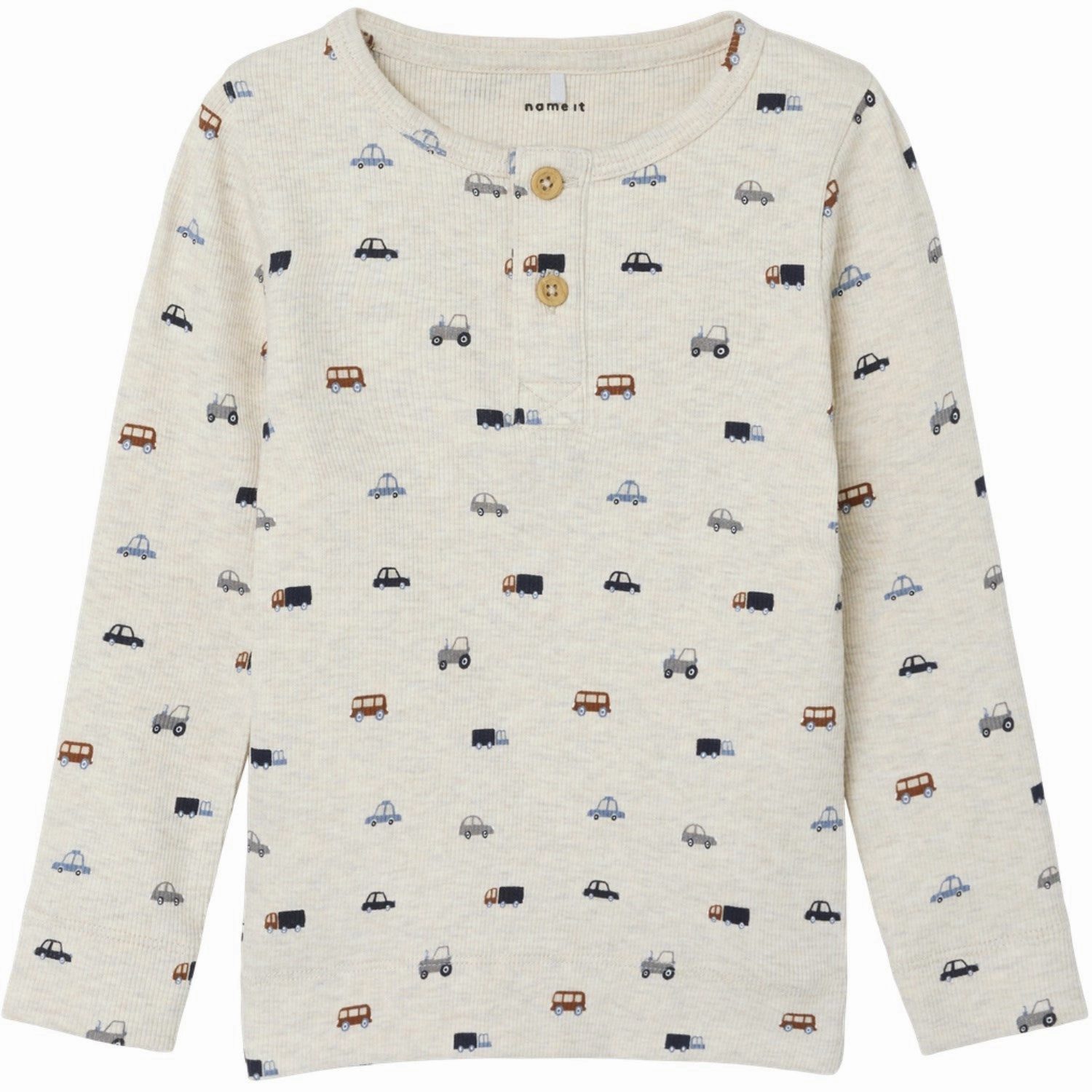 Name It Peyote Melange Dabu Blouse Minimalist Style