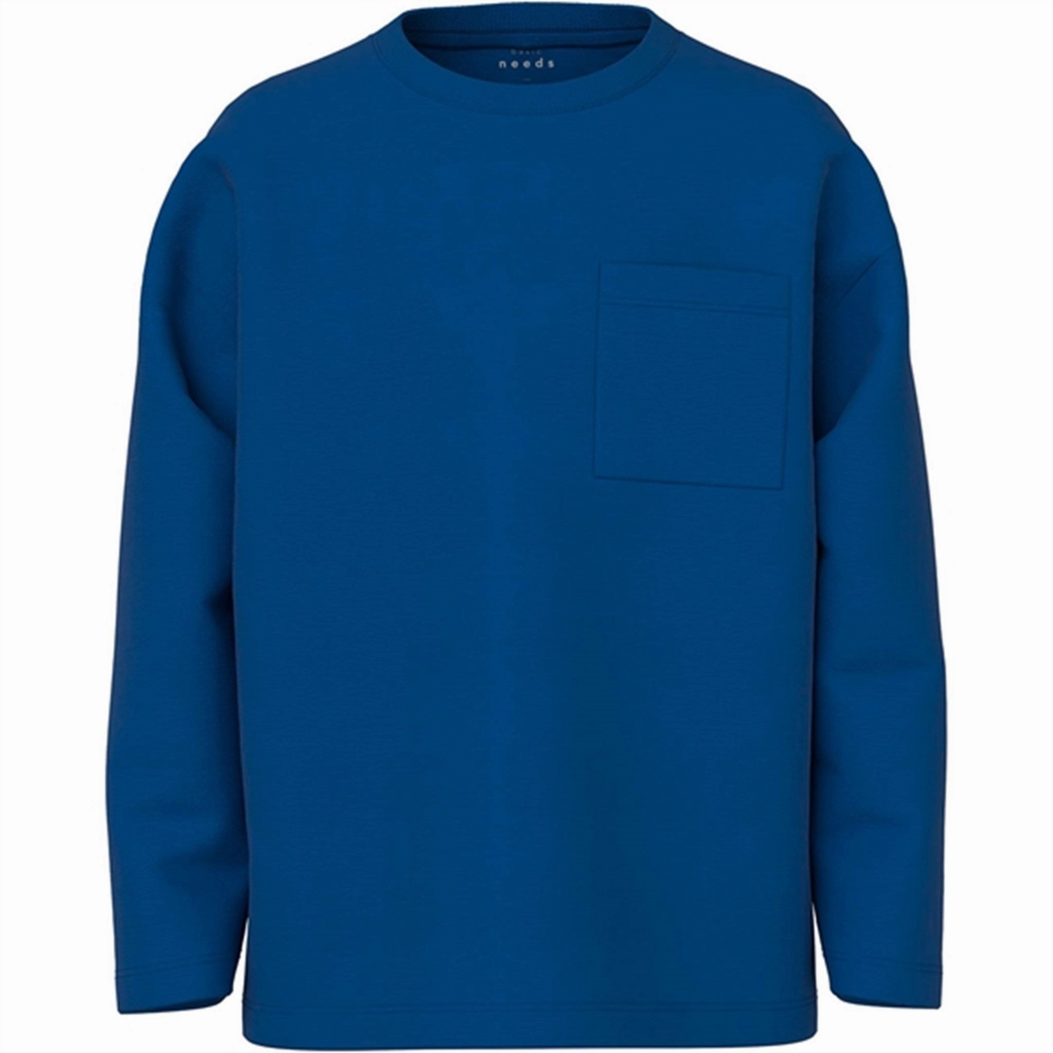 Slim Silhouette Breathable Underarm Vents Name it True Blue Vebbe Blouse