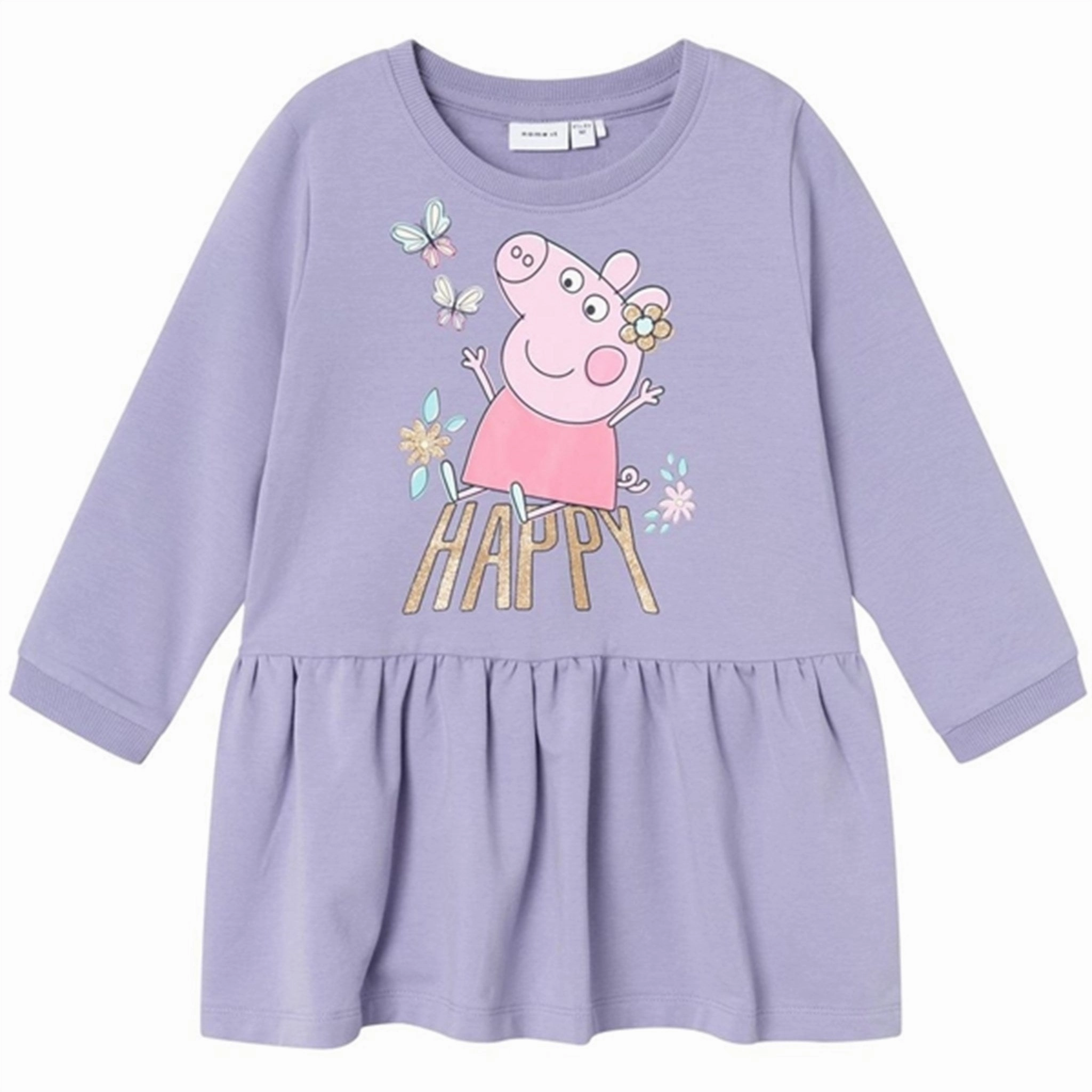 Classic Cut Smart Layers Name it Heirloom Lilac Fydiri Peppa Pig Sweat Dress