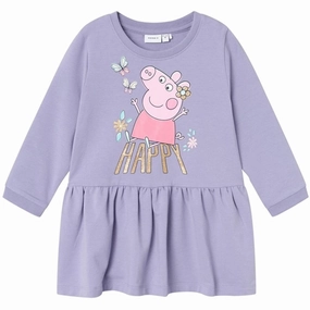 Classic Cut Smart Layers Name it Heirloom Lilac Fydiri Peppa Pig Sweat Dress