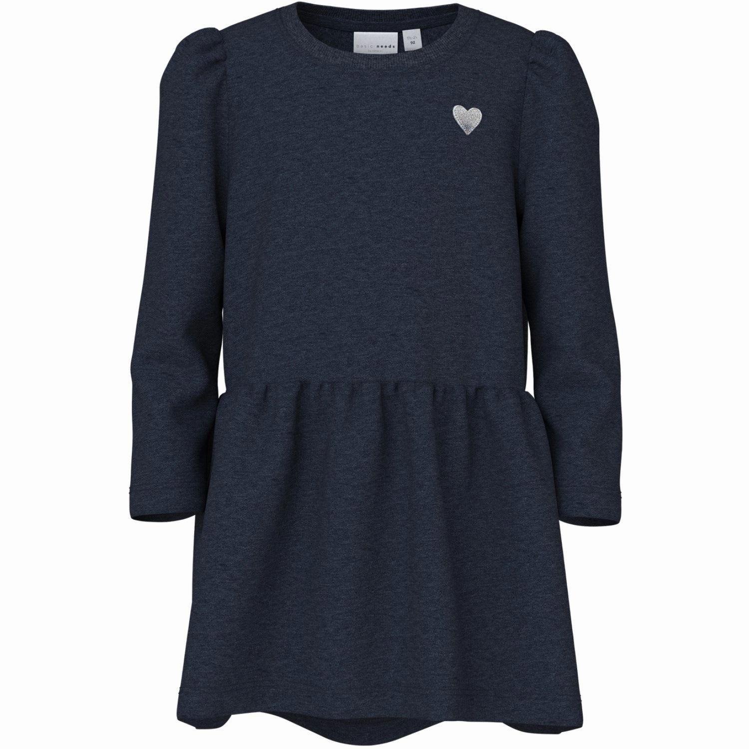 Name It Dark Sapphire Vima Sweat Dress Basic Warm